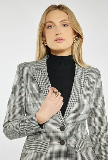 Marynarka damska z wzorem