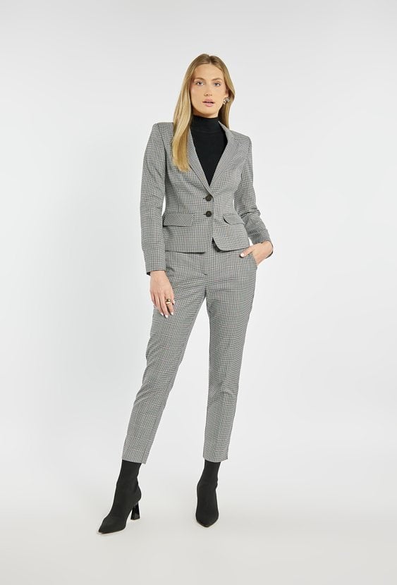 Marynarka damska z wzorem