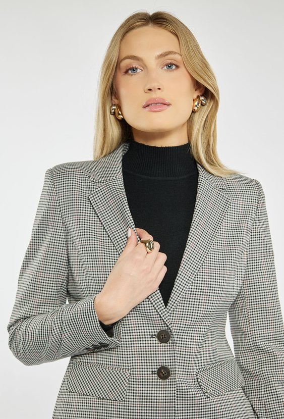 Marynarka damska z wzorem