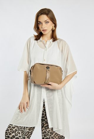 Damska torba ze stylowymi frędzlami