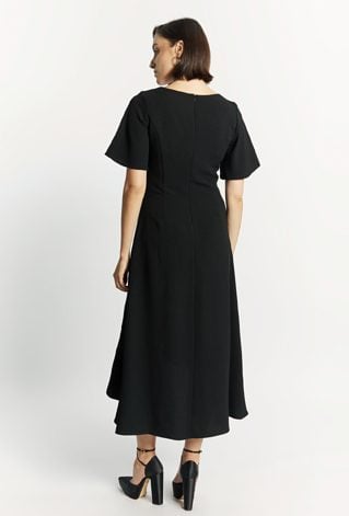 Sukienka damska z falbaną