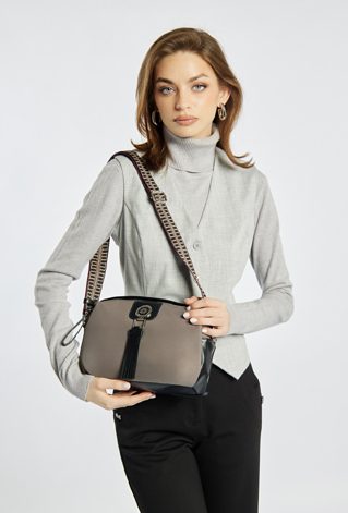 Damska torba ze stylowymi frędzlami