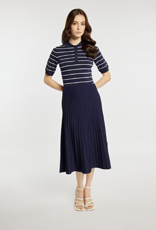 Plisowana sukienka