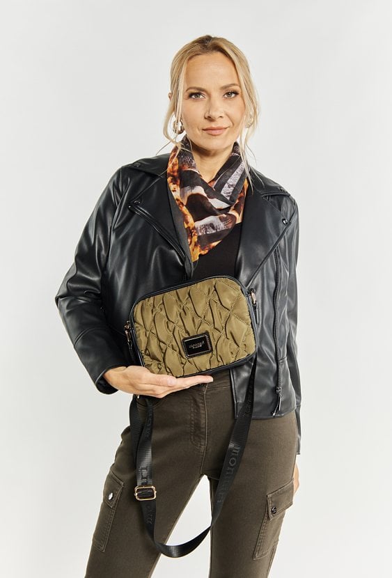 Torba damska z ciekawą fakturą