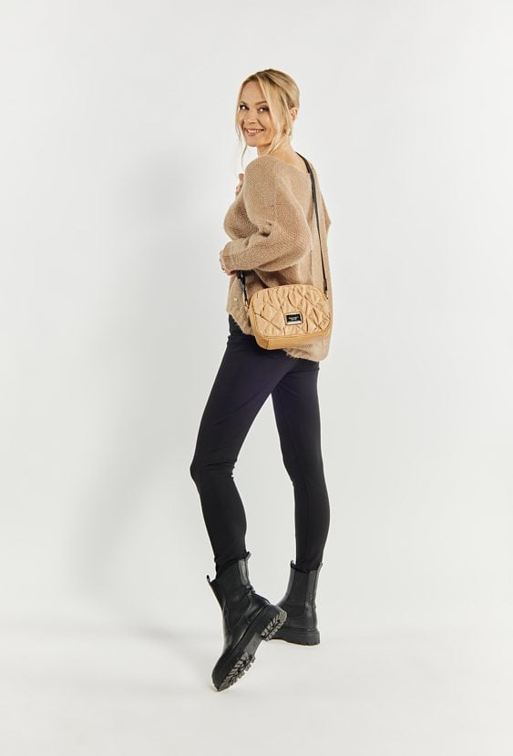 Torba damska z ciekawą fakturą