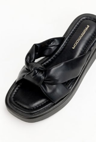 Czarne klapki ANCELO