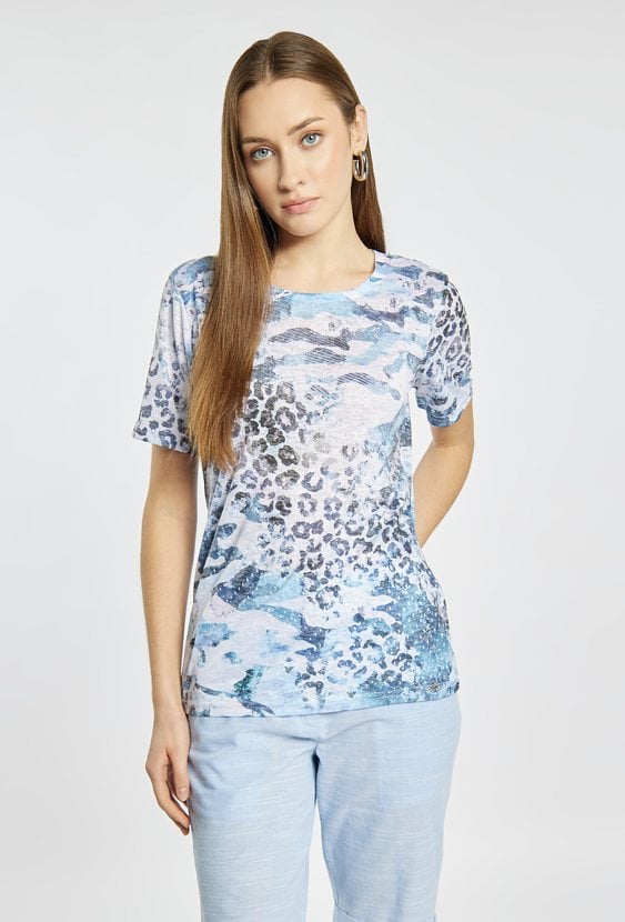 Bluzka damska z wzorem