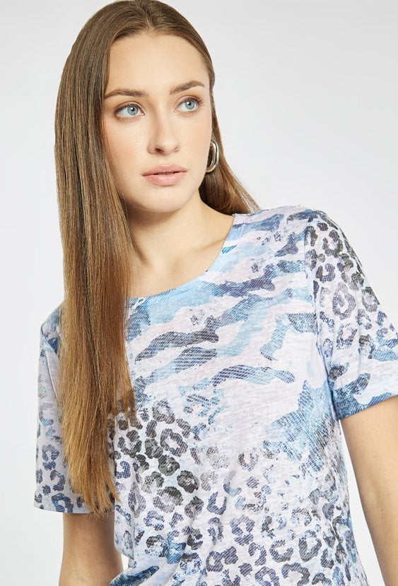 Bluzka damska z wzorem