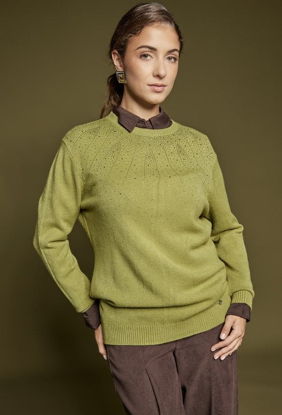 Sweter damski z wiskozą