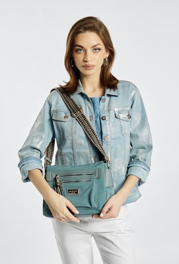 Stylowa torba dwukomorowa