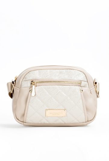 Torba damska z pikowaną kieszonką