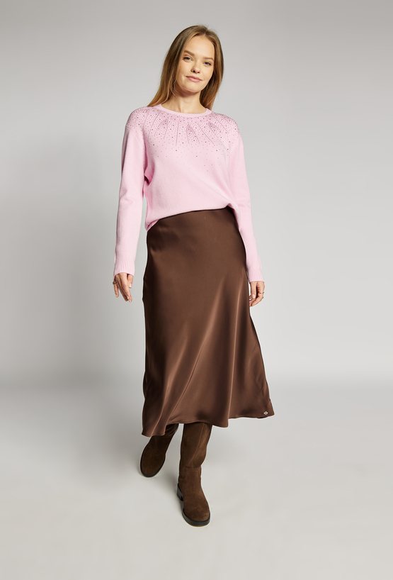 Sweter damski z wiskozą