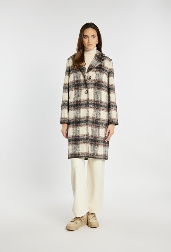 Klasyczny płaszcz damski