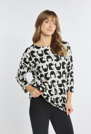 Wzorzysta bluza