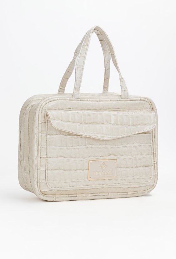 Duża kosmetyczka ze zwierzęcym wzorem