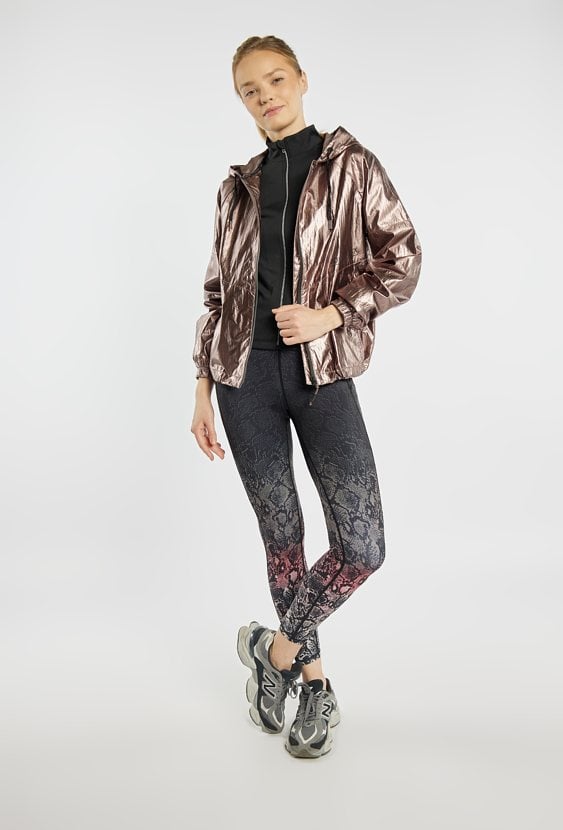 Kurtka z połyskiem
