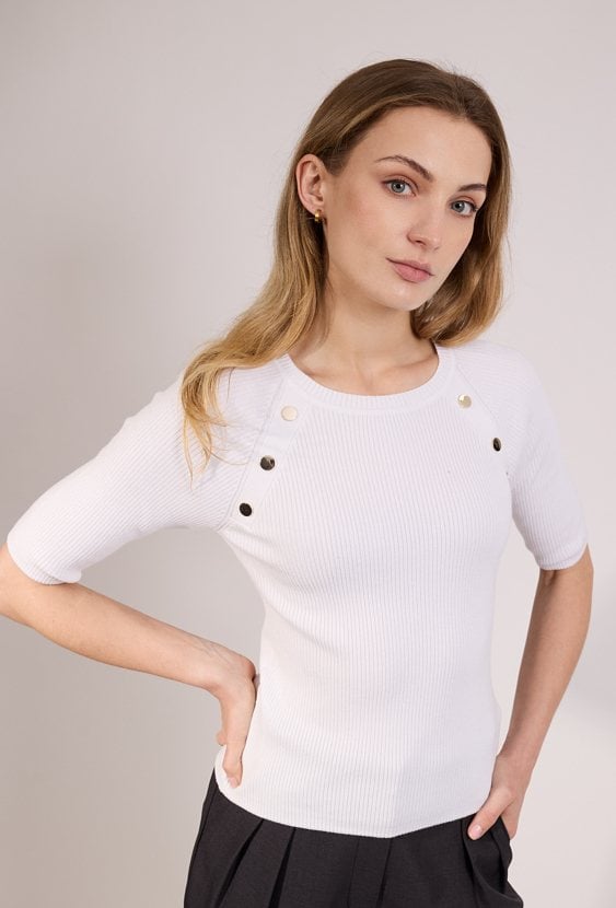 Sweter na krótki rękaw