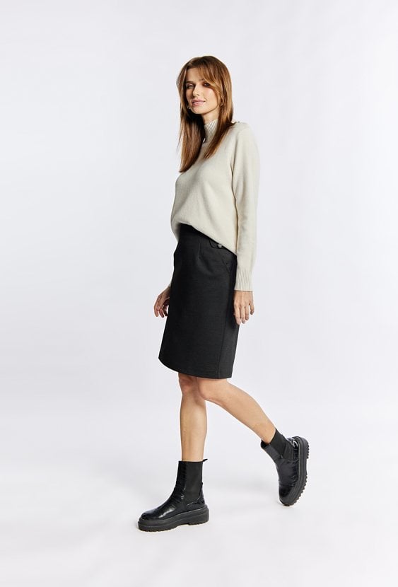 Wiskozowa spódnica damska