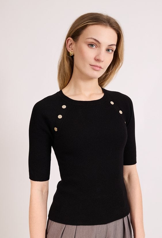 Sweter na krótki rękaw