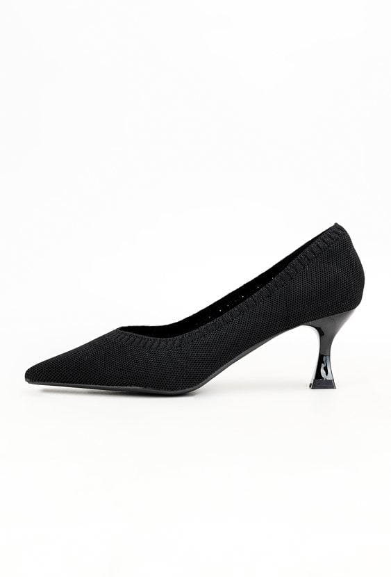 Czarne czółenka FORATO