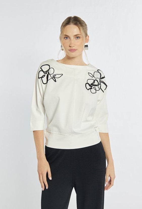 Elegancka bluza z wiskozy