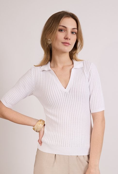 Sweter na krótki rękaw