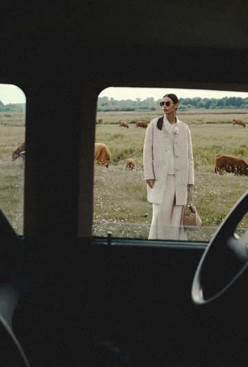 Płaszcz z dodatkiem wełny