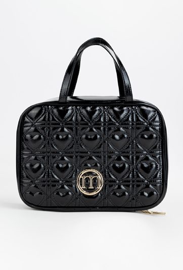 Duża kosmetyczka z serduszkami