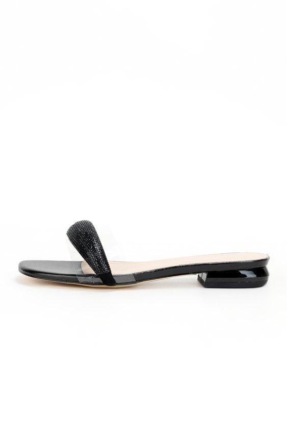 Czarne klapki SICIAN