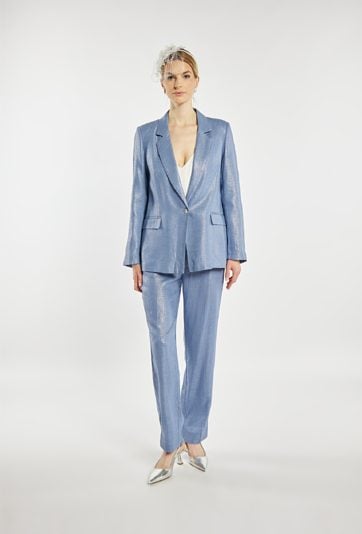 Eleganckie spodnie z lnem