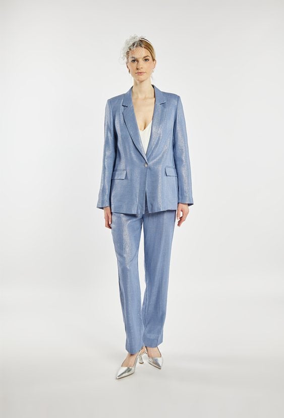 Eleganckie spodnie z lnem