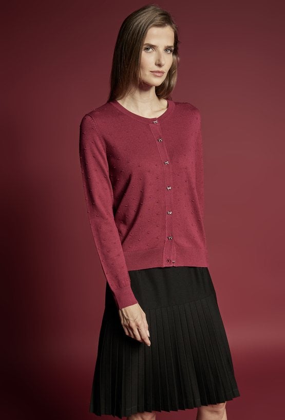 Elegancki sweter z wiskozą