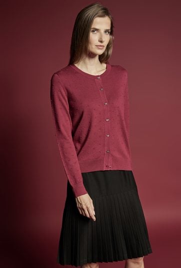 Elegancki sweter z wiskozą
