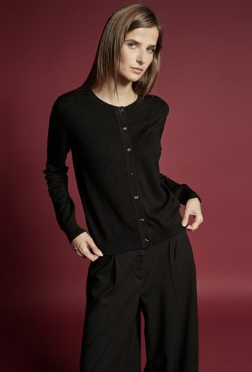 Elegancki sweter z wiskozą