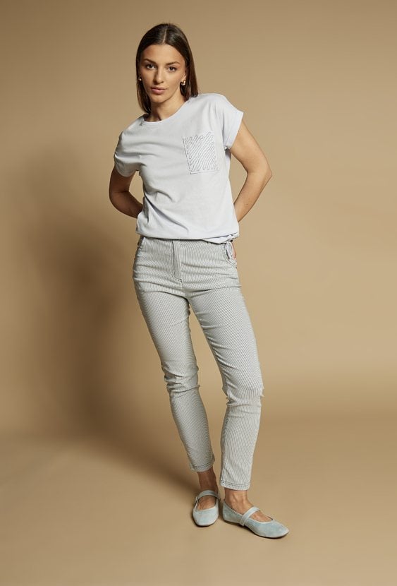 T-shirt z kieszonką