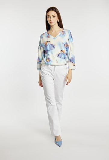 Bluza damska z wzorem