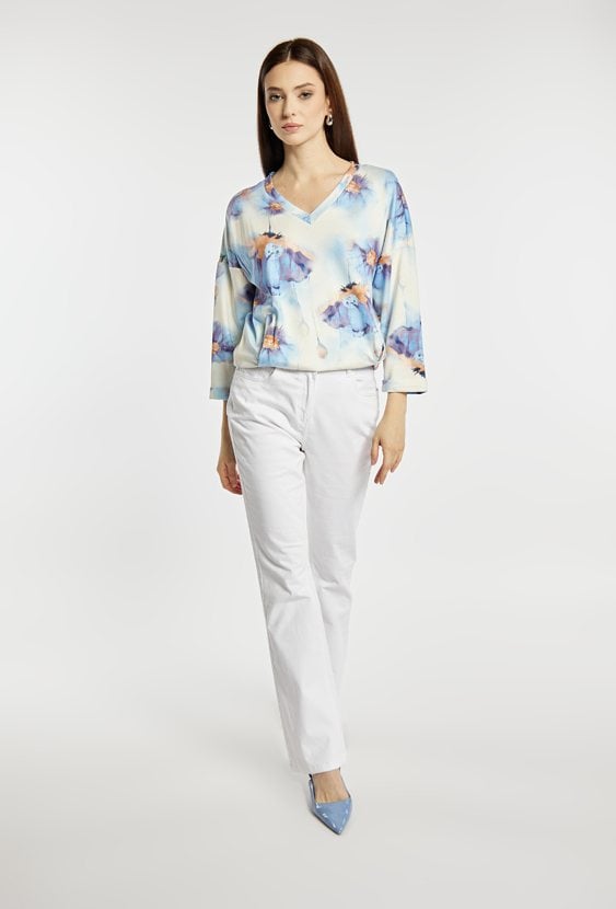 Bluza damska z wzorem