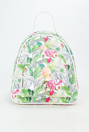 Plecak z wiosennym wzorem