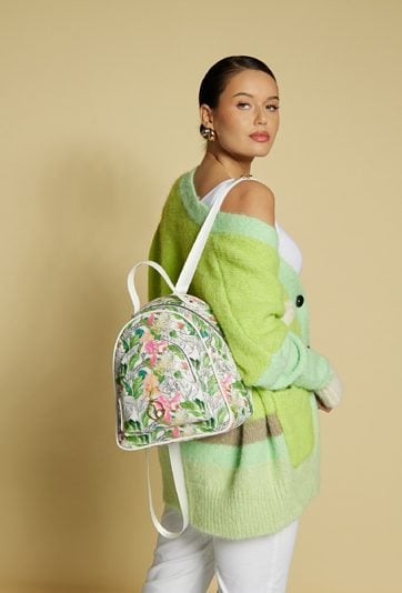 Plecak z wiosennym wzorem