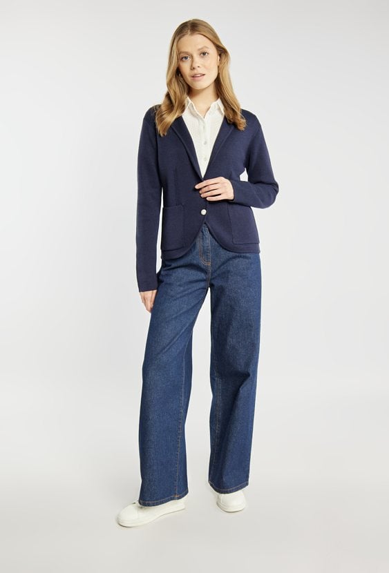 Sweter zapinany na guziki