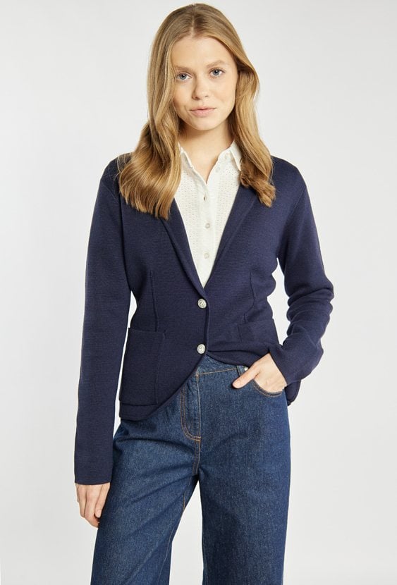 Sweter zapinany na guziki