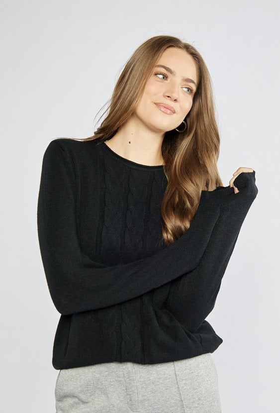 Sweter damski z wiskozy