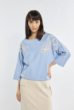 Elegancka bluza z wiskozy