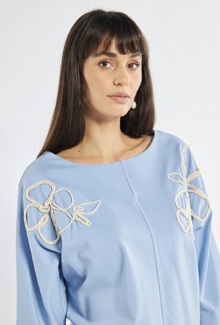 Elegancka bluza z wiskozy