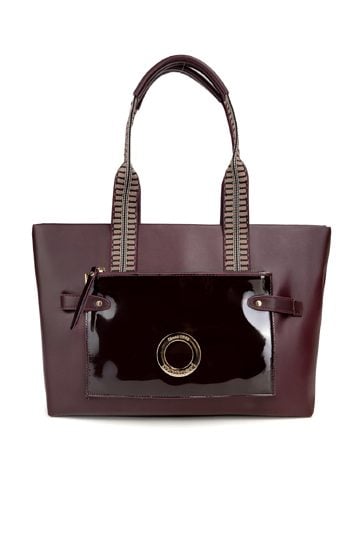 Duża, trzykomorowa torba