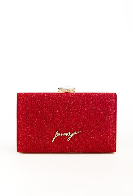 Wizytowa torba z połyskiem