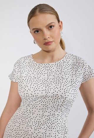 Sukienka damska w kropki