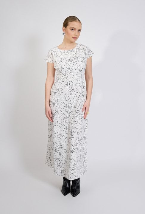 Sukienka damska w kropki