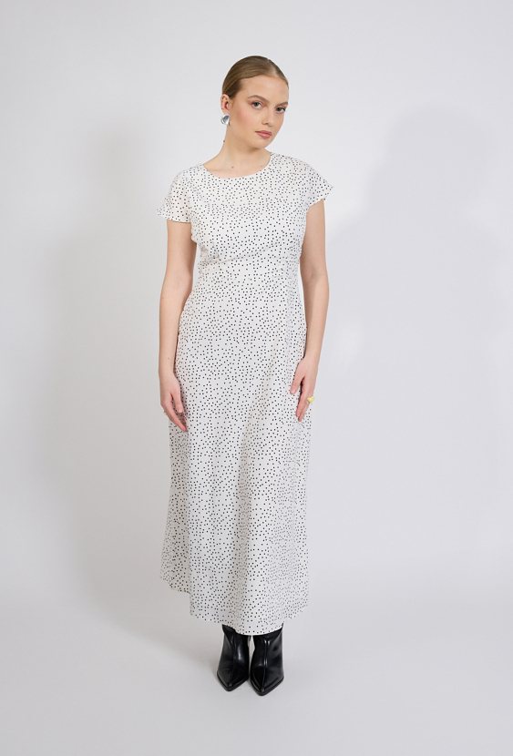 Sukienka damska w kropki