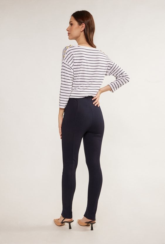 Legginsy z ozdobnymi suwakami